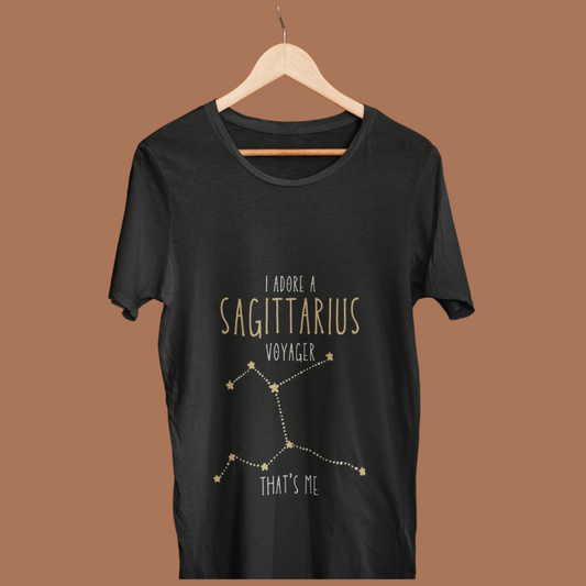 Sagittarius Soul Searcher | Unisex T-Shirt | Black