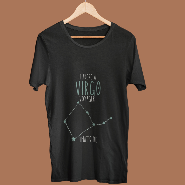 Virgo Soul Searcher | Unisex T-Shirt | Black