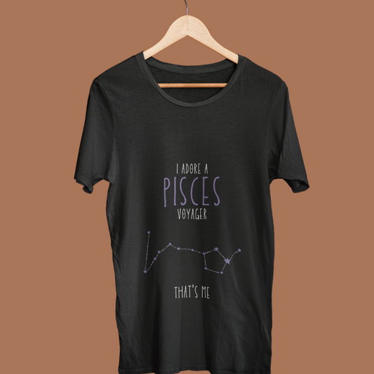 Pisces Soul Searcher | Unisex T-Shirt | Black