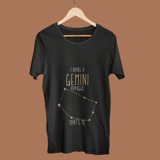 Gemini Soul Searcher | Unisex T-Shirt | Black